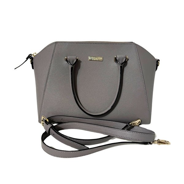 Grey satchel handbag shop