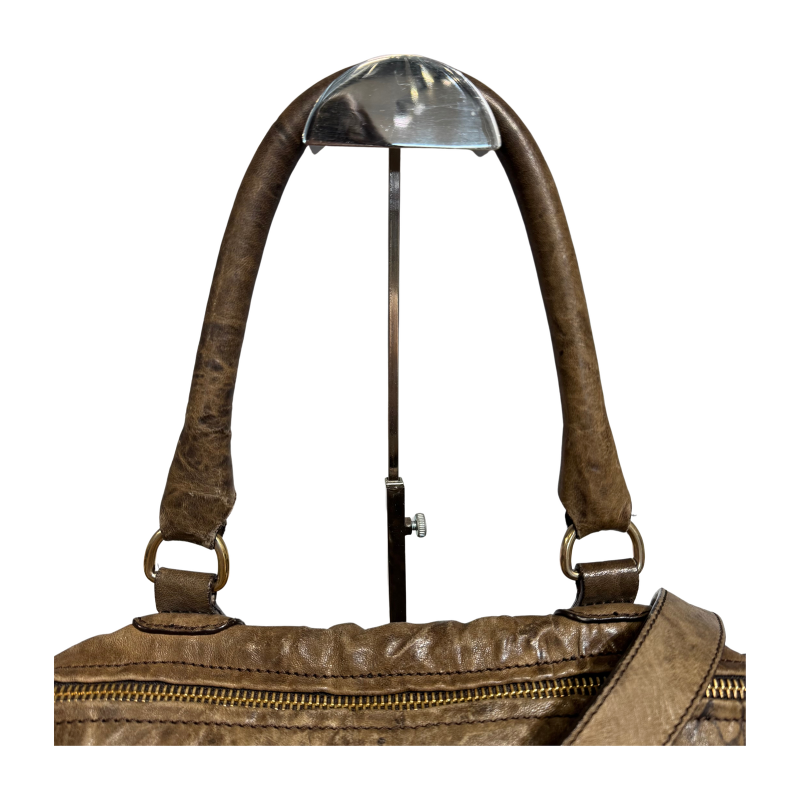 Large Tumbled Sheepskin Pandora Messenger Bag