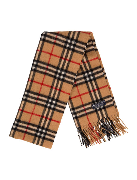 小物 Burberrys CASHMERE100% Novacheck scarf Burberry_-