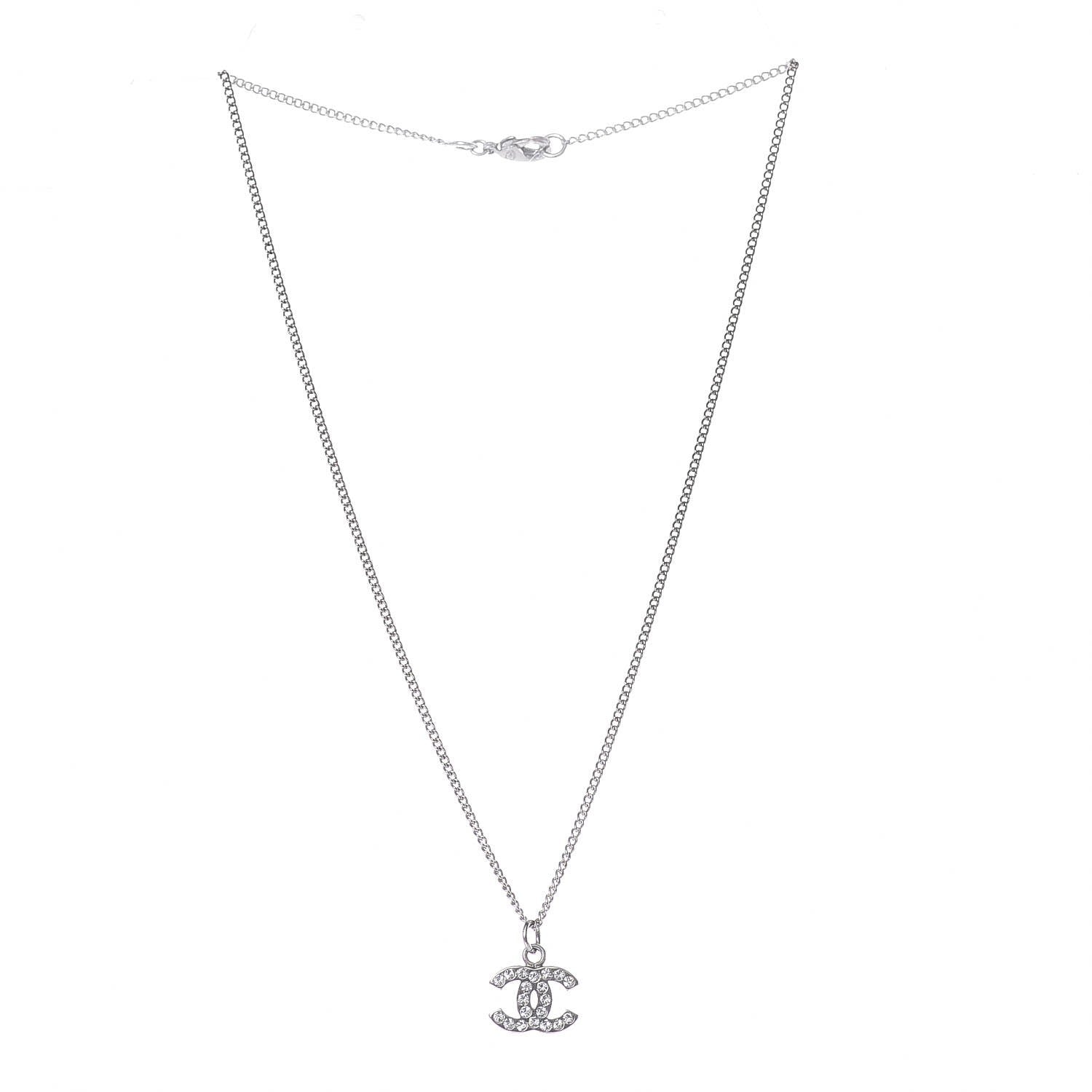 Crystal Timeless CC Necklace