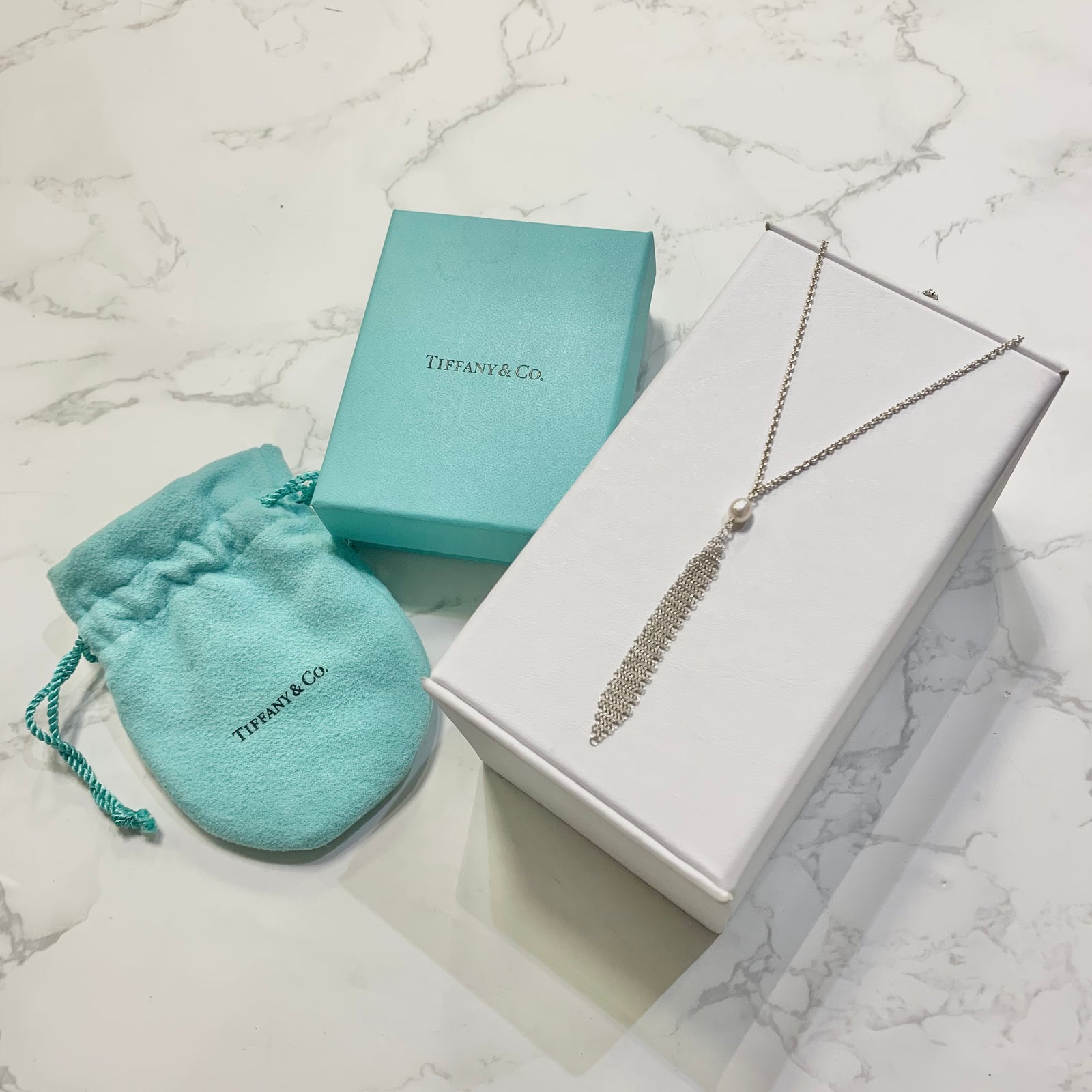Elsa Peretti Mesh Tassel Pendant