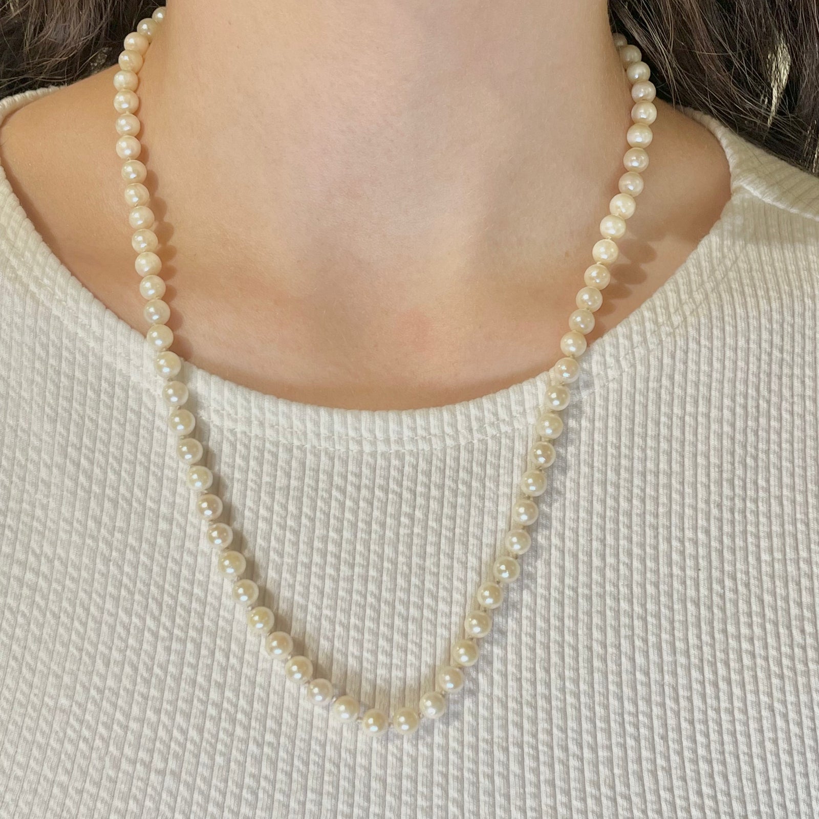 Fine 14K Gold Cultured Pearl Set