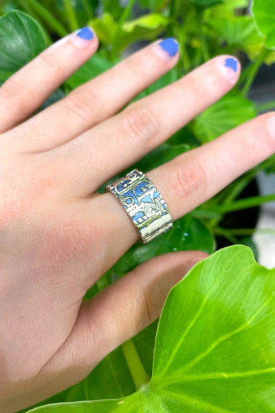 アクセサリー Christian Dior Trotter Ring Blue No.2 Christian Dior Trotter Ring Blue No.2 アクセサリー