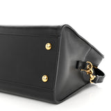 Smooth Calfskin Small Monogram Cabas Black