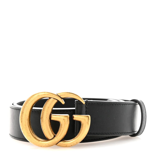 Calfskin Double G 30mm Belt 85 34 Black