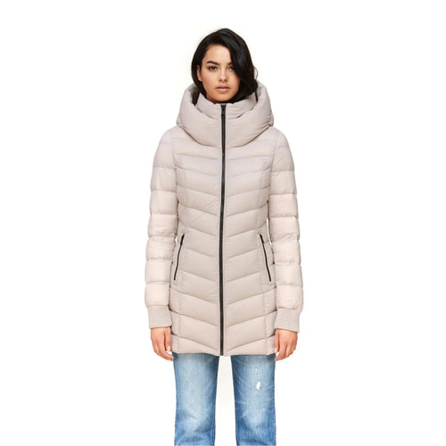 Beige Puffer Jacket