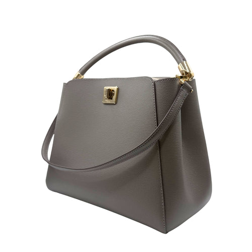 Grey Satchel Bag