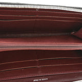 Lambskin Quilted Zip Around Wallet
