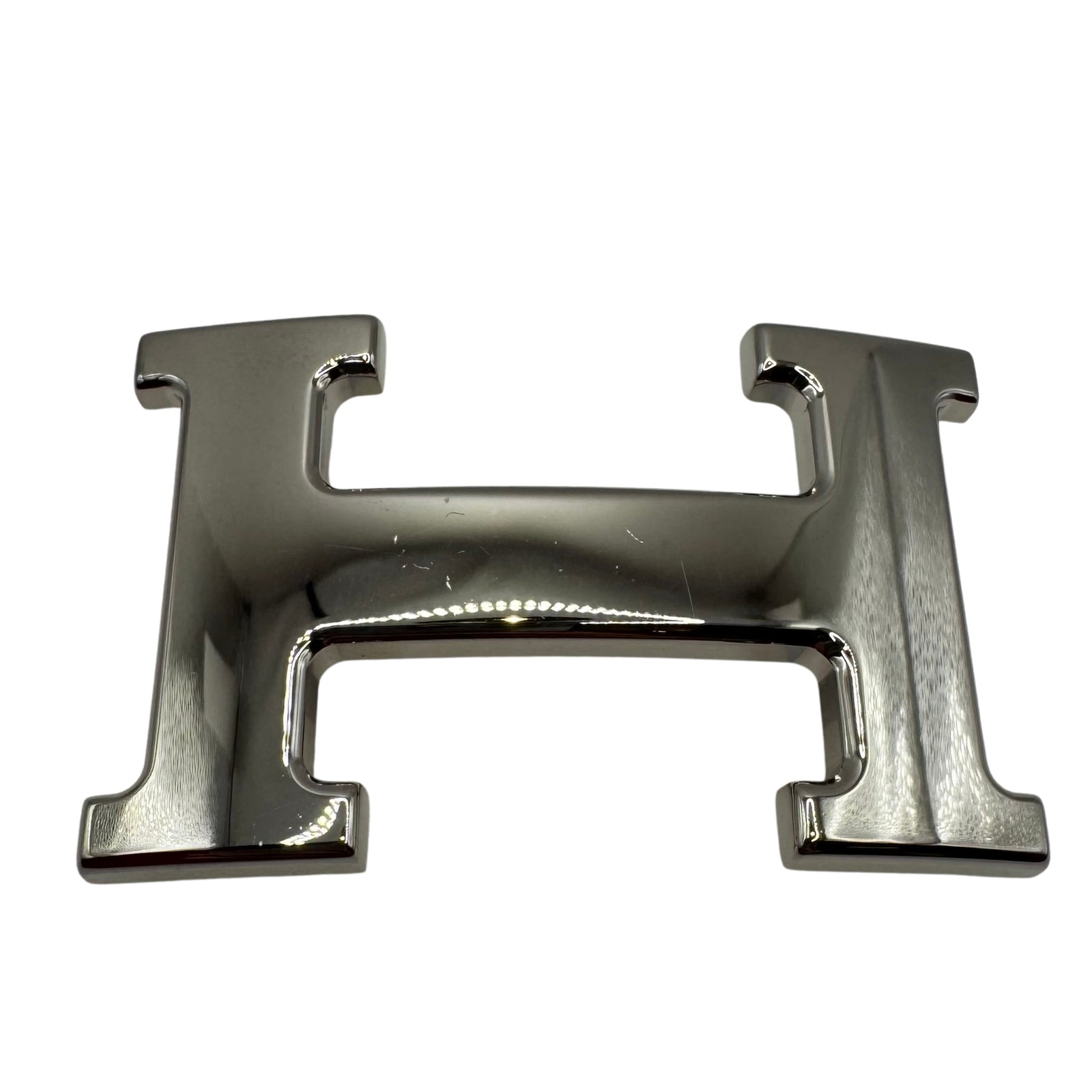 32mm H Belt Buckle in Silver