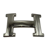 32mm H Belt Buckle in Silver