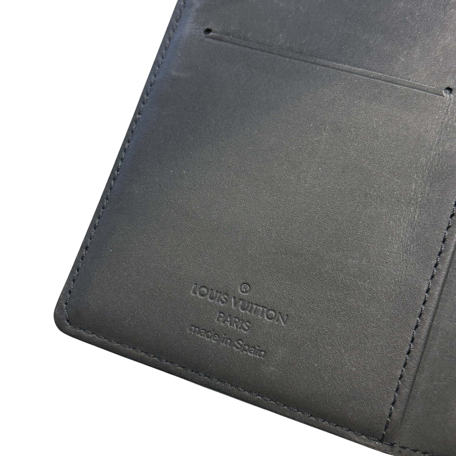 Monogram Glacé Portefeuille Double Bi-fold Wallet Long
