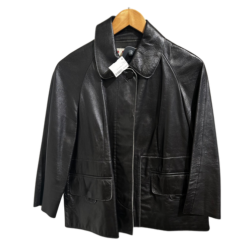 Black Lamb Leather Jacket