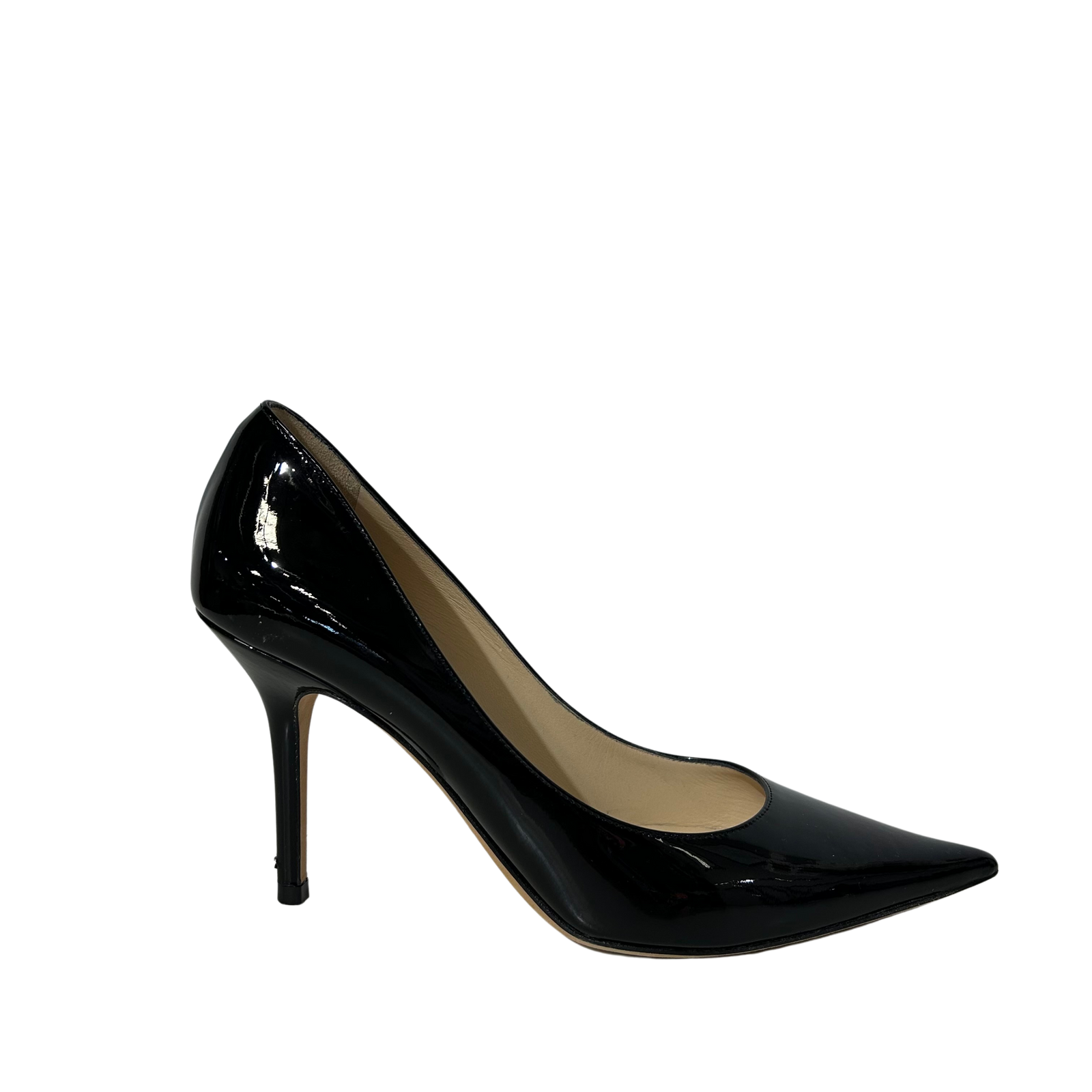 Black pointed pumps online