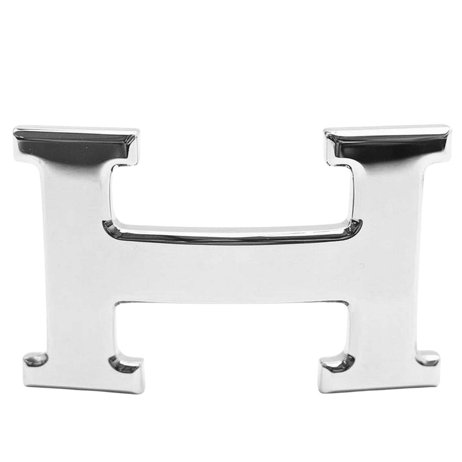 32mm H Belt Buckle in Silver