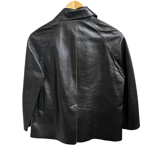 Black Lamb Leather Jacket