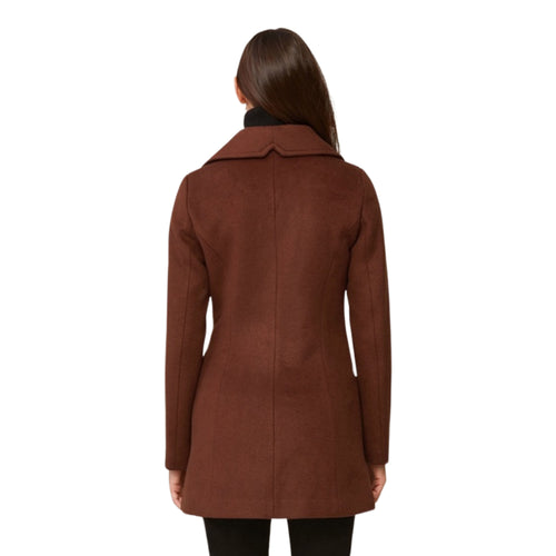 Orange Wool Coat