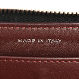 Lambskin Quilted Zip Around Wallet