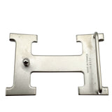 32mm H Belt Buckle in Silver