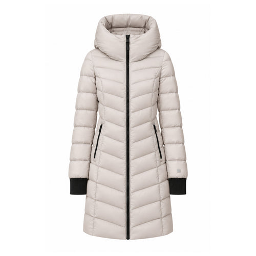 Beige Puffer Jacket