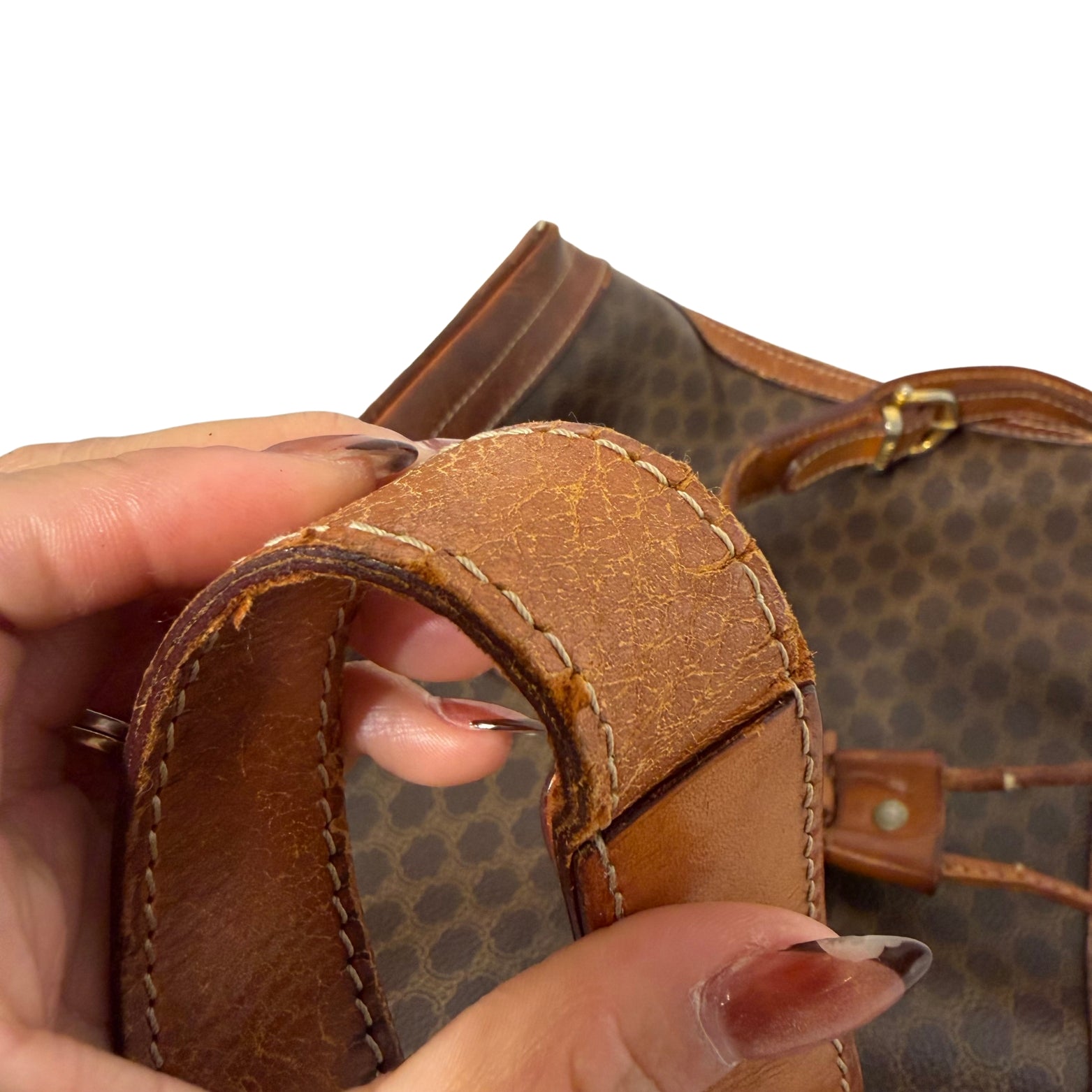 Vintage Macadam Bucket Bag