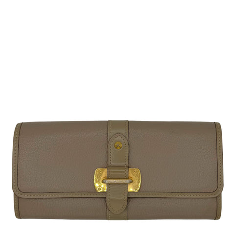 Python Leather Continental Wallet