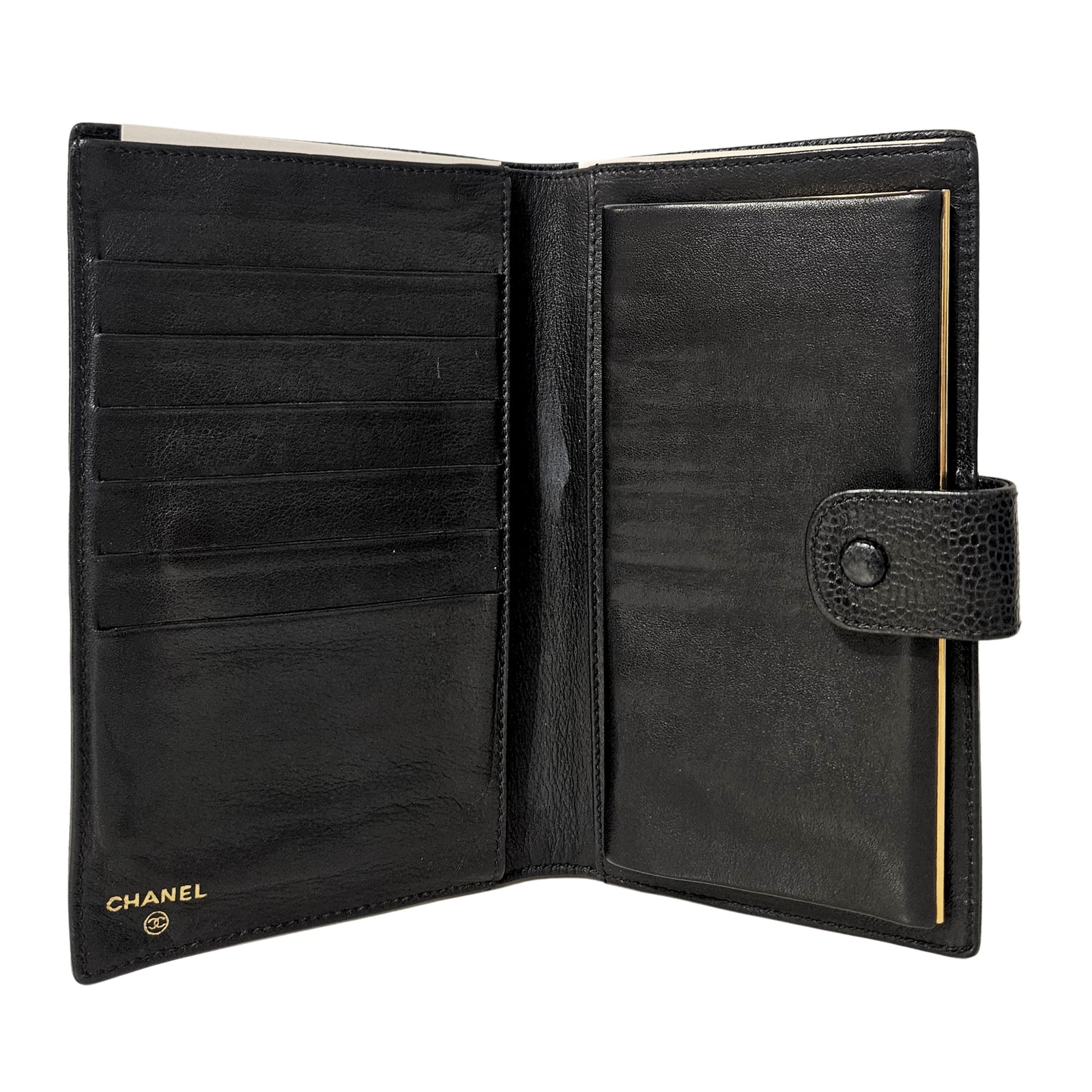 CC Bi-Fold Wallet in Black