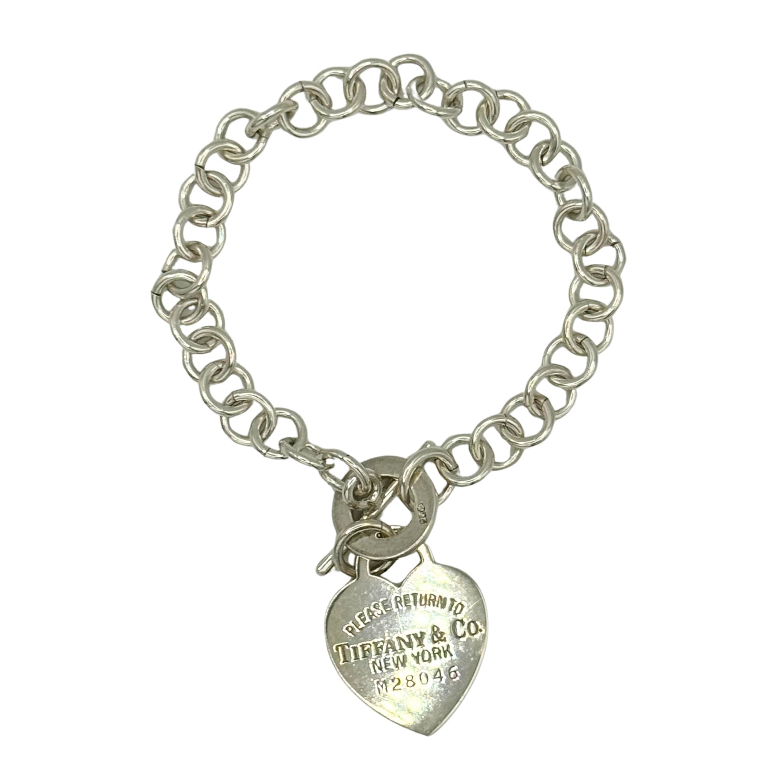 Repurposed Tiffany Pendant Bracelet