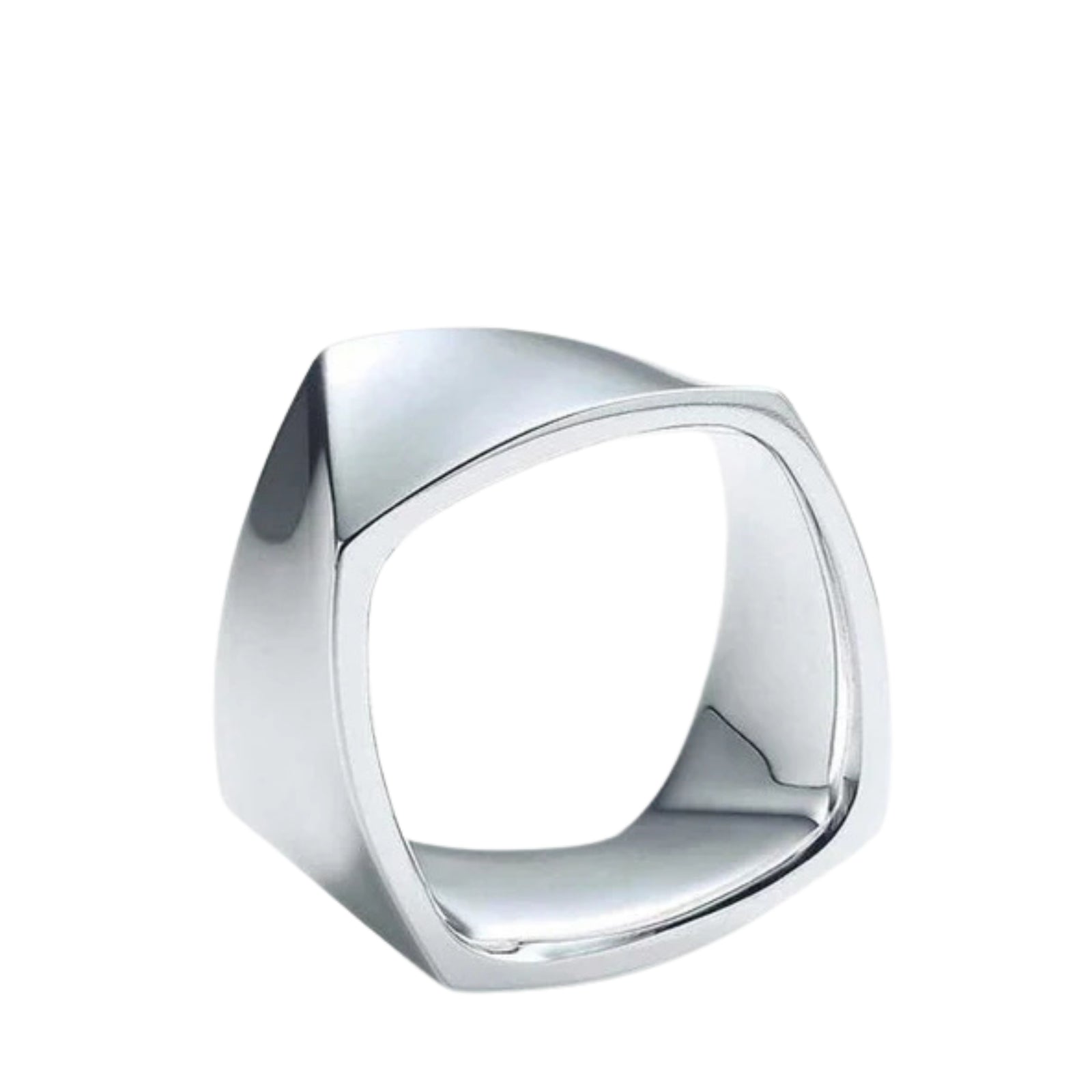 Frank Gehry Torque Ring in Sterling Silver