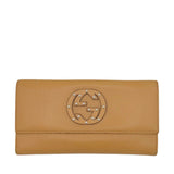 Leather Studded Soho Continental Wallet