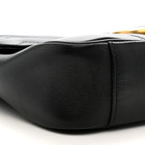 Calfskin Matelasse Medium GG Marmont Shoulder Bag Black