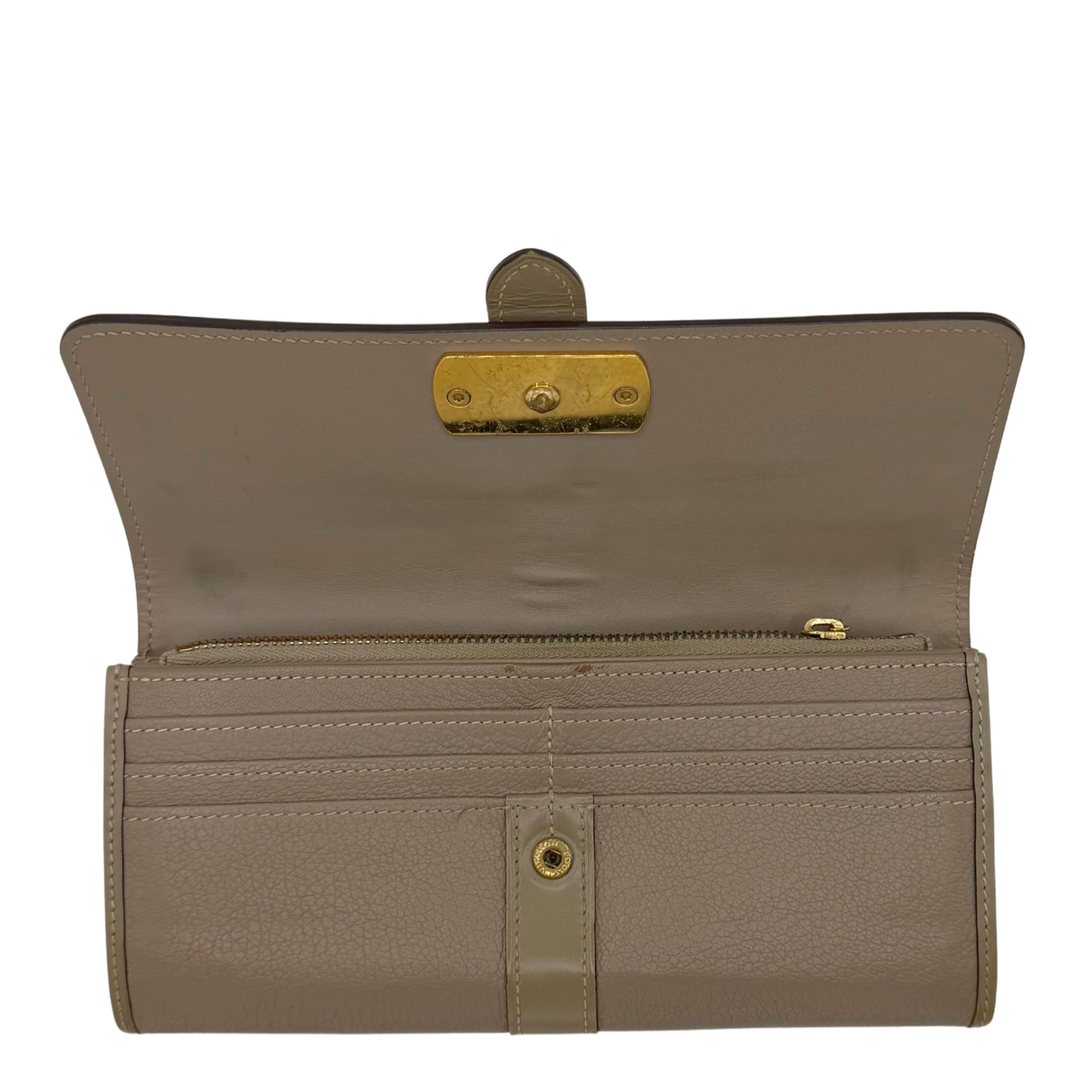 Portefeuille Beige Wallet