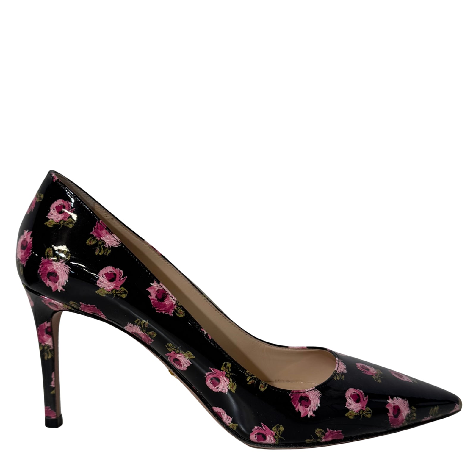 Floral Print Heels 38.5