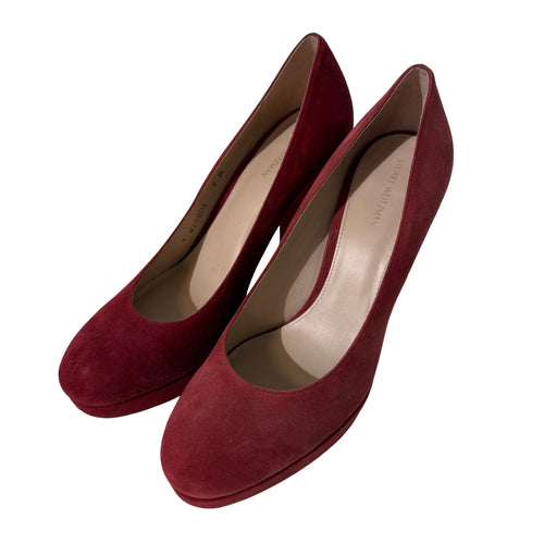Red Suede Pumps 9