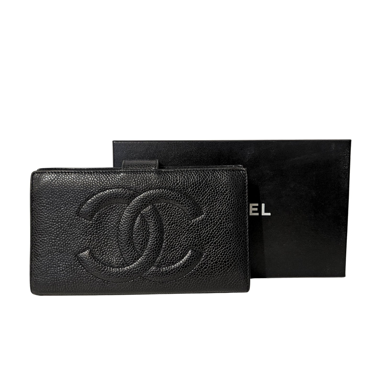 CC Bi-Fold Wallet in Black