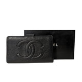 CC Bi-Fold Wallet in Black