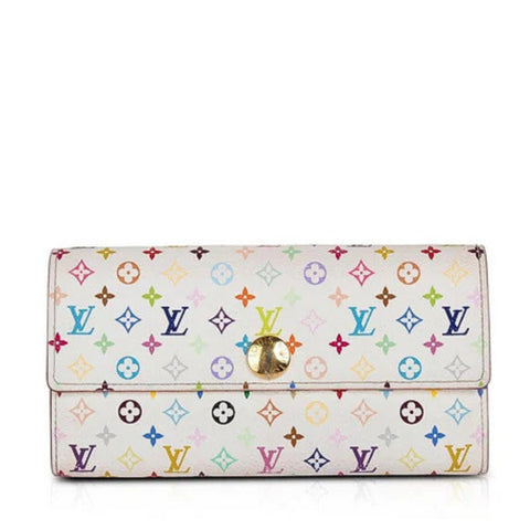 Damier Ebene Clemence Wallet Rose Ballerine