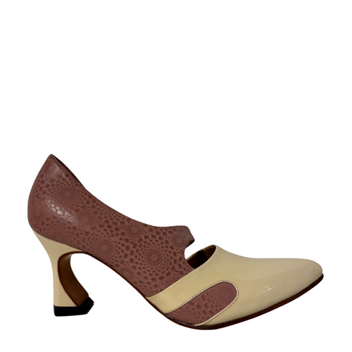 Pink White Heels 8.5
