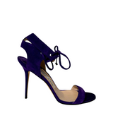 Purple Suede Heels 37