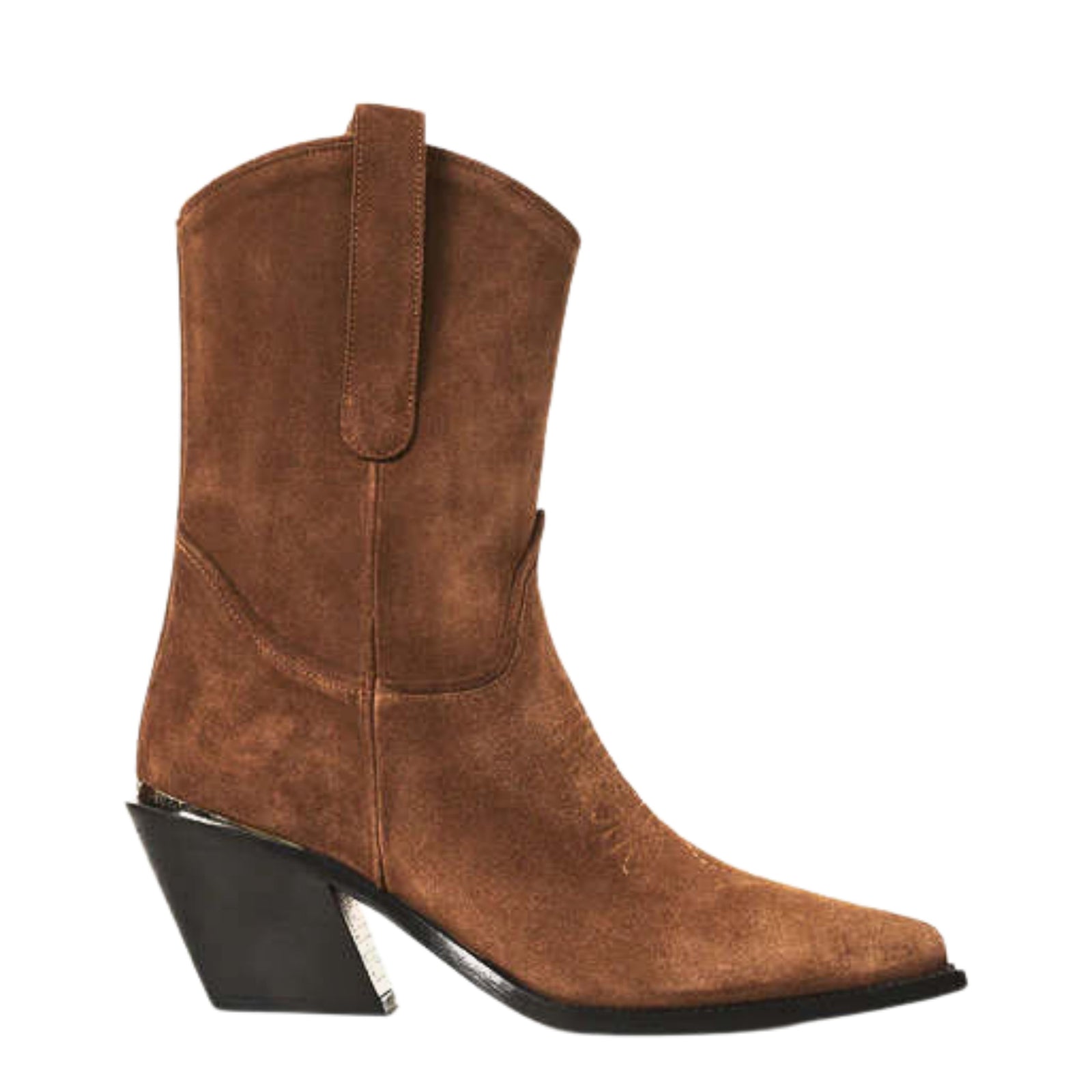 Mid Tania Boots in Toffee Suede 40