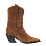 Mid Tania Boots in Toffee Suede 40