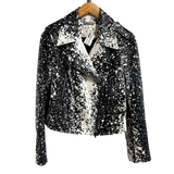 Black White Jacket Lamb