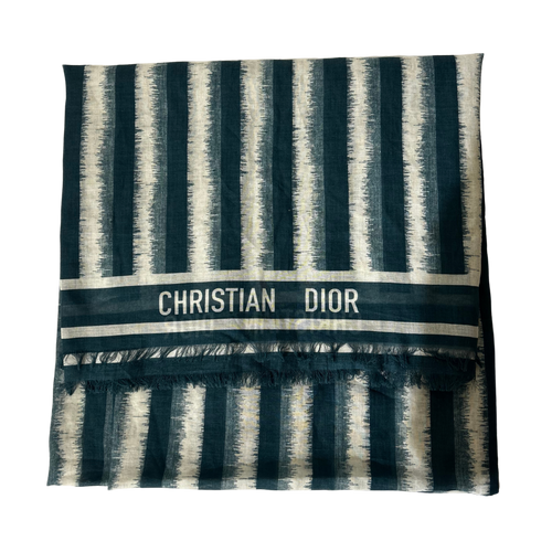 Blue Stripe Scarf