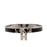 Leather Kelly Cadena Lock Bangle