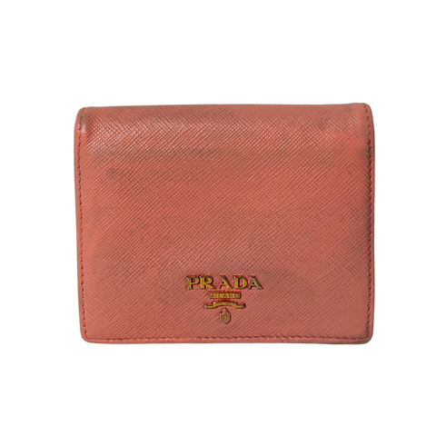 Saffiano Metal Continental Flap Wallet