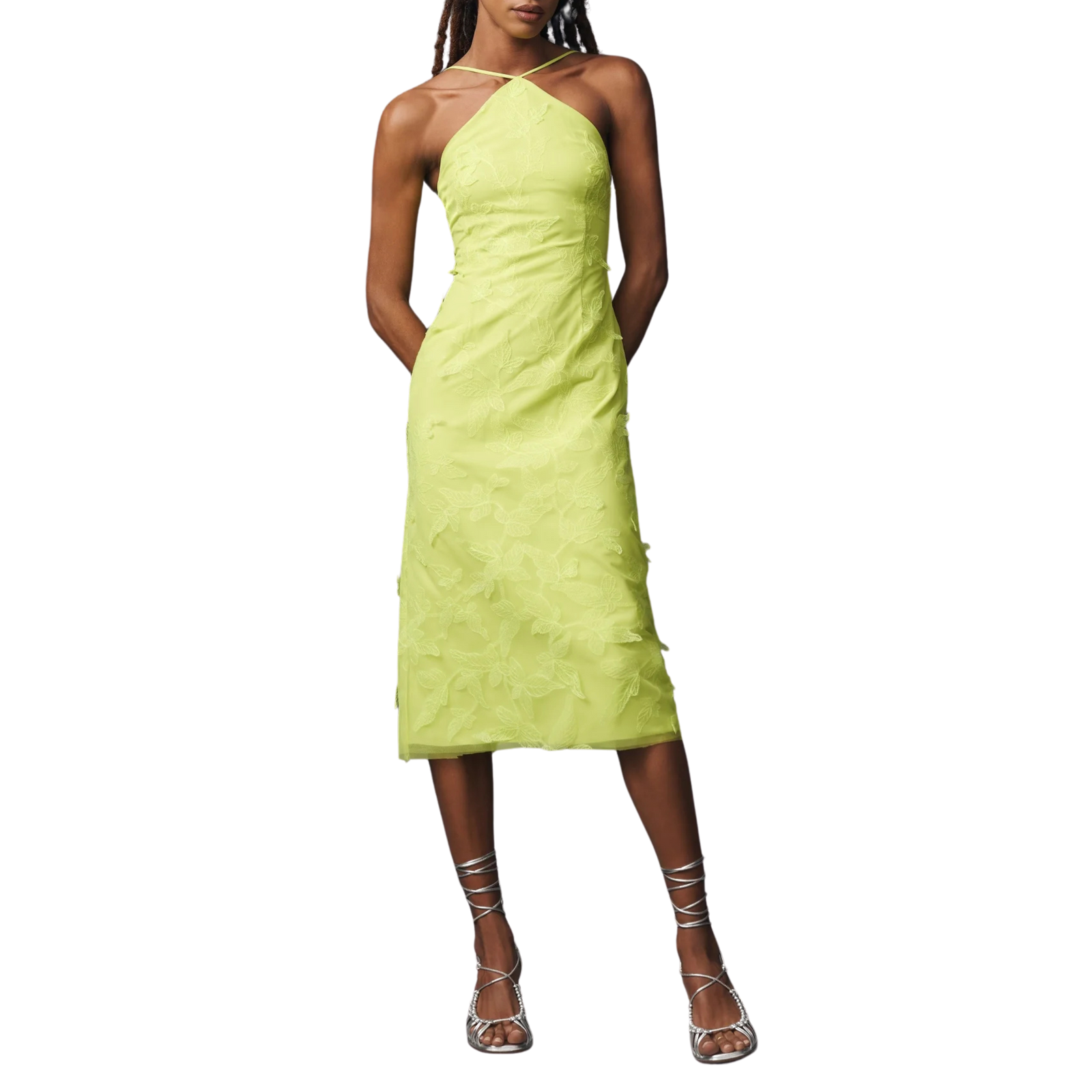Kayla Tulle Midi Dress