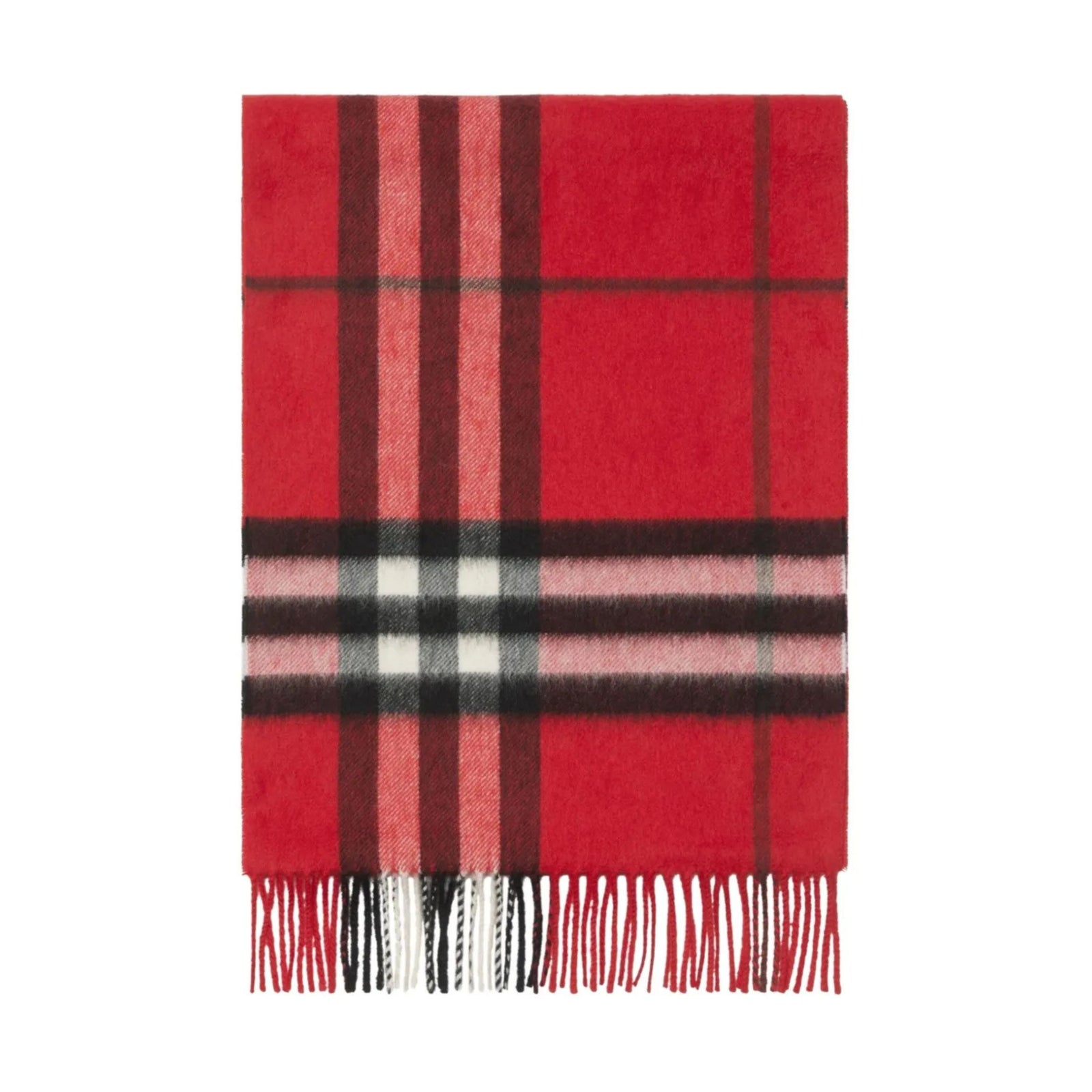 Checked Cashmere Scarf