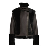 Soul Jet Shearling Moto Jacket