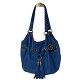 Blue Shoulder Bag