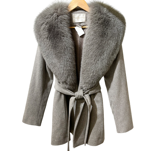 Grey Wool Coat