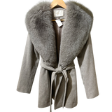 Grey Wool Coat
